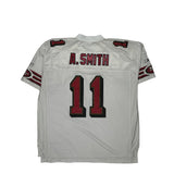 San Francisco 49Ers Reebok Nfl Jersey - 2XL White Polyester