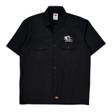 Fire Finder Dickies Short Sleeve Shirt - Large Black Polyester Blend