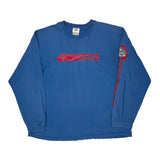 Kansas Jayhawks Nike Graphic Long Sleeve T-Shirt - XL Blue Cotton