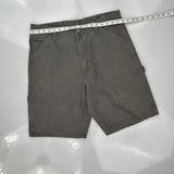 Unbranded Cargo Shorts - 36W 10L Grey Cotton