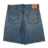 Levis Denim Shorts - 38W 9L Blue Cotton