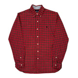 Ralph Lauren Checked Shirt - Small Red Cotton