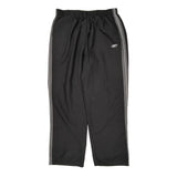 Reebok Track Pants - 2XL Black Polyester