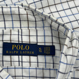 Ralph Lauren Checked Shirt - XL Blue Cotton