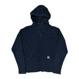 Carhartt Hoodie - XL Blue Cotton