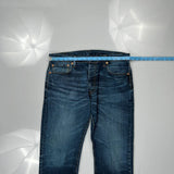 501 Levis Jeans - 33W 30L Blue Denim
