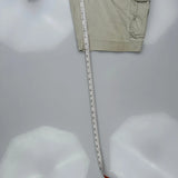 Tommy Hilfiger Cargo Shorts - 40W 9L Beige Cotton