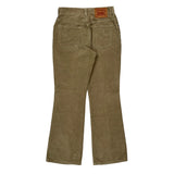 Levis Boot Cut Cord Pants - 26″ Waist Beige Cotton