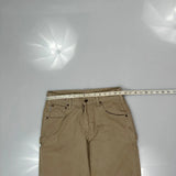 Carhartt Carpenter Trousers - 30W 30L Khaki Cotton
