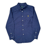 Age 10-12 Ralph Lauren Shirt - Medium Blue Cotton