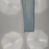 Levis Ribcage Straight Jeans - 26W US 2 Light Wash Cotton