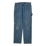 Wrangler Carpenter Jeans - 35W 31L Blue Cotton Blend