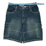 Phys.Sci Denim Shorts - 38W 11L Dark Wash Cotton