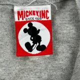 Walt Disney World 25Th Anniversary Mickey Inc Cartoon T-Shirt - Large Grey Cotton