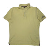 Tommy Hilfiger Polo Shirt - Large Yellow Cotton