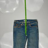 True Religion Contrast Stitch Jeans - 32W 31L Blue Denim