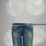 Diesel Getlegg Jeans - 33W 27L Blue Cotton