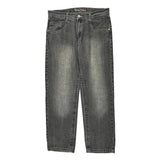 Southpole Wide Leg Jeans - 36W 29L Gray Cotton
