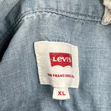 Levis Denim Shirt - XL Light Wash Cotton