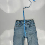 501 Levis Jeans - 26W 30L Light Wash Cotton