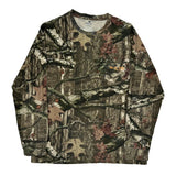 Break-Up Infinity Mossy Oak Camo Long Sleeve T-Shirt - XL Camo Cotton