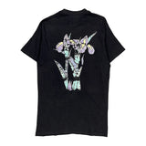 Hanes Single Stitch T-Shirt - Medium Multicoloured Cotton Blend