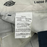 Dickies Cargo Trousers - 31W 30L Navy Polyester Blend