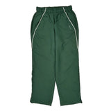 Reebok Track Pants - Large Green Polyester