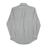 Ralph Lauren Checked Shirt - Medium White Cotton