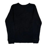 Age 12 Carhartt Long Sleeve T-Shirt - Large Black Cotton