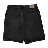 Wrangler Denim Shorts - 34W 8L Black Cotton