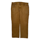 Dickies Carpenter Pants - 38W 31L Brown Cotton