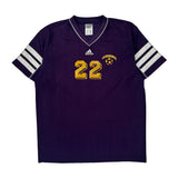 Oconomowoc Adidas Football Shirt - Large Purple Polyester