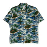 Hawaii Graphic Hawaiian Shirt - XL Multicoloured Cotton