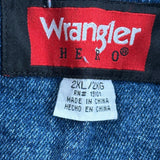 Wrangler Denim Vest - 2XL Blue Denim