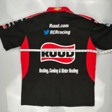 Cfs Nascar Short Sleeve Shirt - 2XL Black Polyester