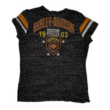 Harley Davidson Graphic T-Shirt - XL Gray Polyester Blend