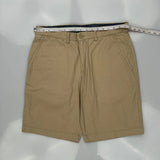 Tommy Hilfiger Chino Shorts - 34W 10L Beige Cotton