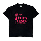 Diner Hanes Graphic T-Shirt - Large Black Cotton