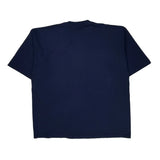 New England Patriots Reebok Nfl T-Shirt - 2XL Navy Cotton