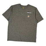 Commercial & Residential Contracting Carhartt T-Shirt - XL Gray Cotton