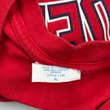 Vintage Angels Majestic Mlb T-Shirt - XL Red Cotton