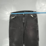 Dickies Carpenter Trousers - 38W 32L Grey Denim