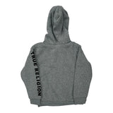 Age 4 True Religion Hoodie - Small Grey Cotton