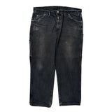Dickies Carpenter Pants - 38W 30L Black Cotton