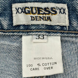 Guess Jeans - 32W 31L Blue Cotton