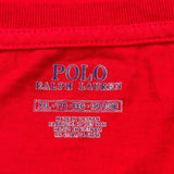 Polo By Ralph Lauren T-Shirt - 2XL Red Cotton