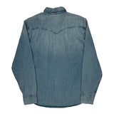 Levis Denim Shirt - Large Light Wash Cotton