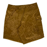 Patagonia Graphic Shorts - 31W 7L Brown Nylon