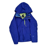 None The North Face Jacket - Medium Blue Polyester